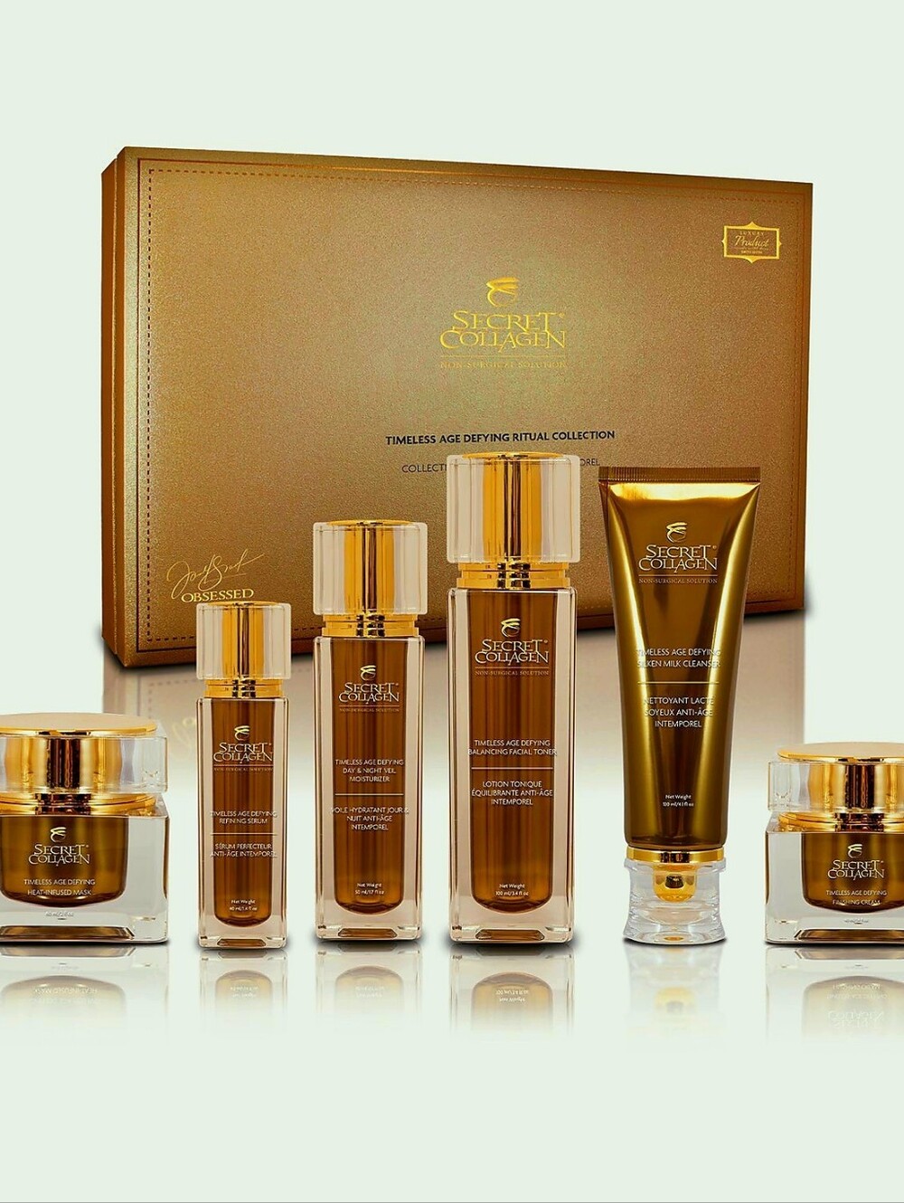 Timeless Age Defying Ritual 6-Piece Collection by SECRET COLLAGEN